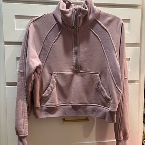 Lululemon Women's Scuba oversized half zip hoodie
